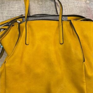 Urban Expressions Yellow Shoulder Bag